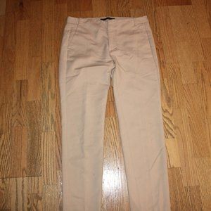 ZARA KHAKI PANTS COTTON 6